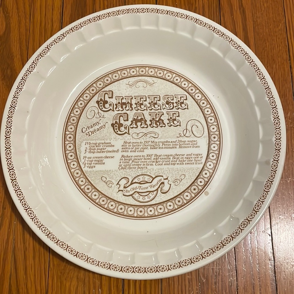 11 inch cheesecake plate